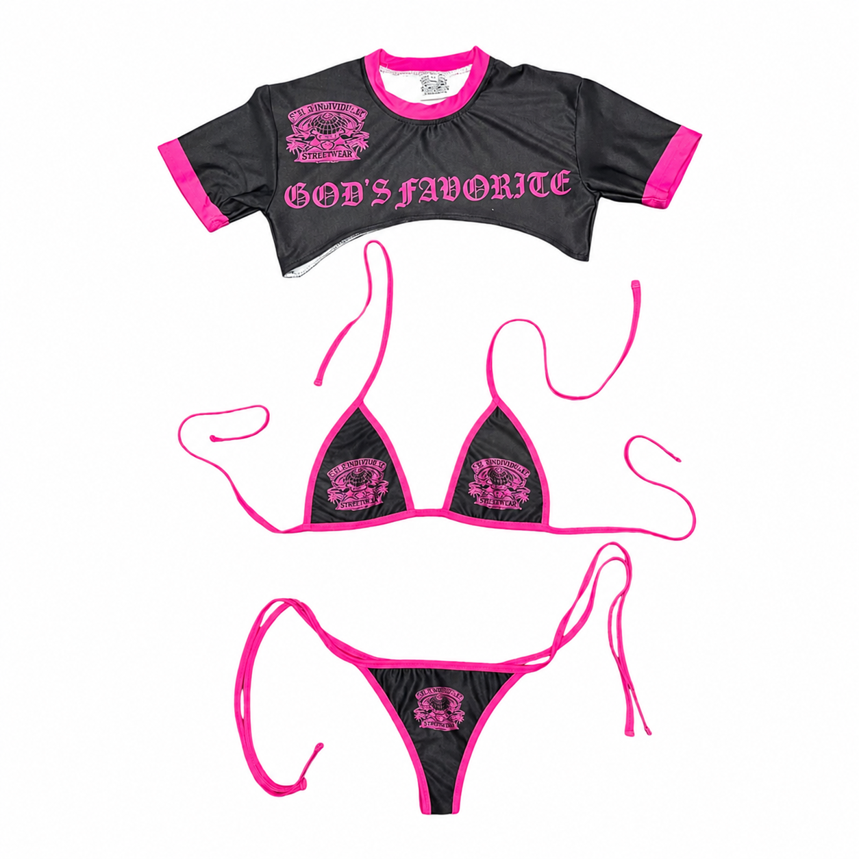 God's Favorite Swimwear Set — Solid Individuals Streetwear