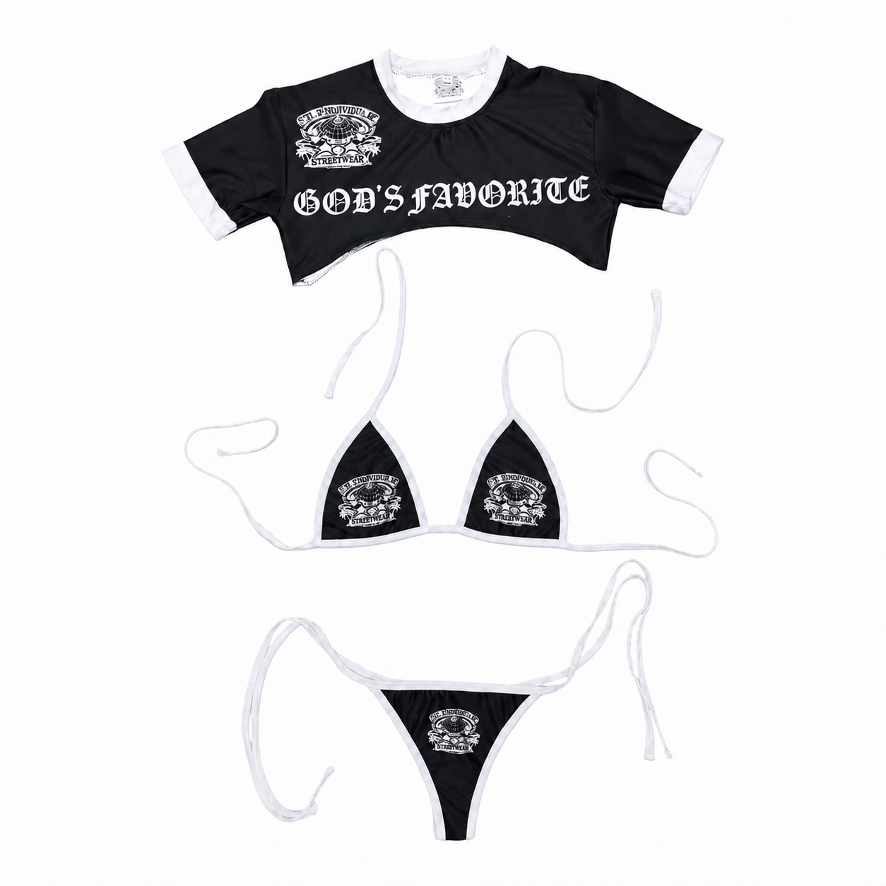 God's Favorite Swimwear Set — Solid Individuals Streetwear