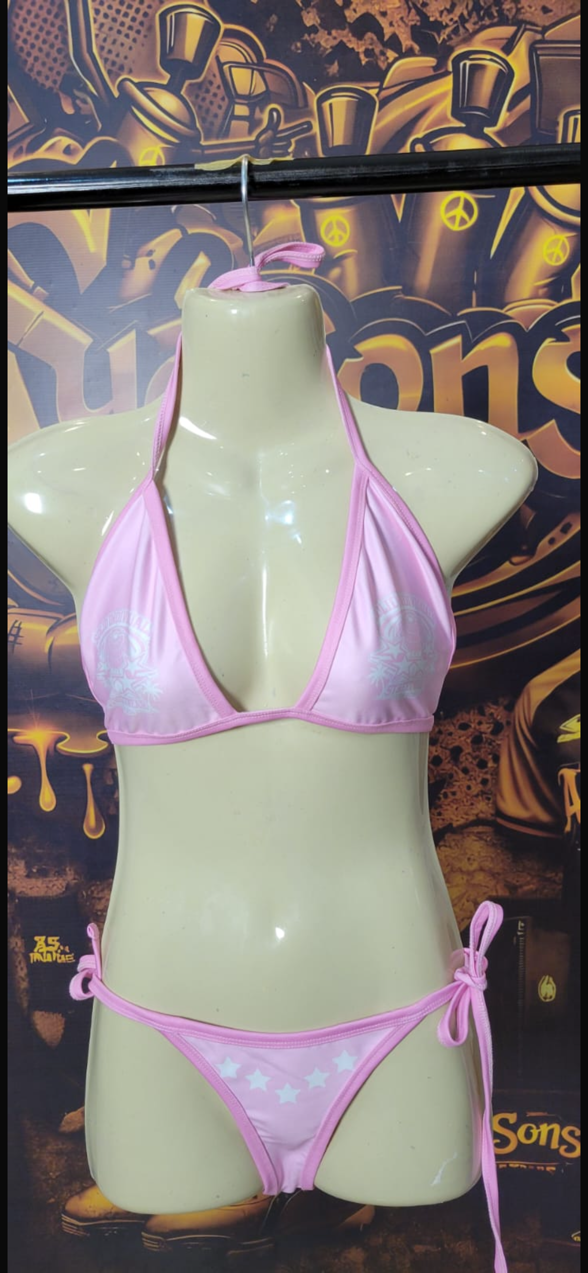 Pink Bikini Set — Handmade | Solid Individuals Streetwear