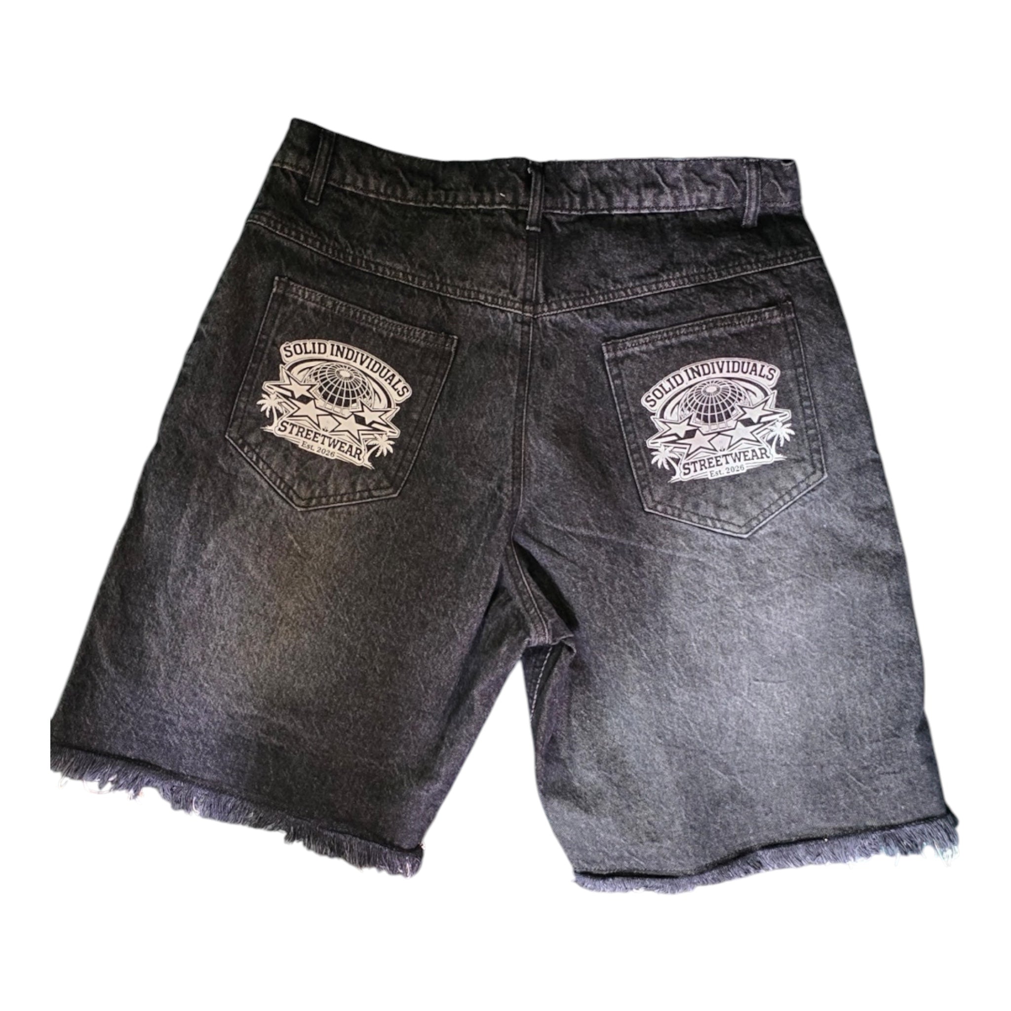 GWODT Men's Denim Shorts — Get Wealthy Or Die Trying