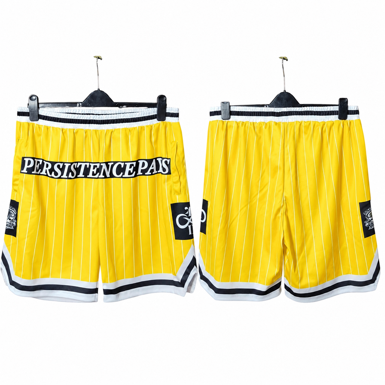 PP Unisex Basketball Shorts — Persistence Pays | Solid Individuals Streetwear